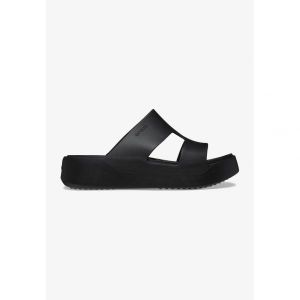 이스퀘어 4073670 Crocs GETAWAY PLATFORM H-STRAP - Heeled mules black