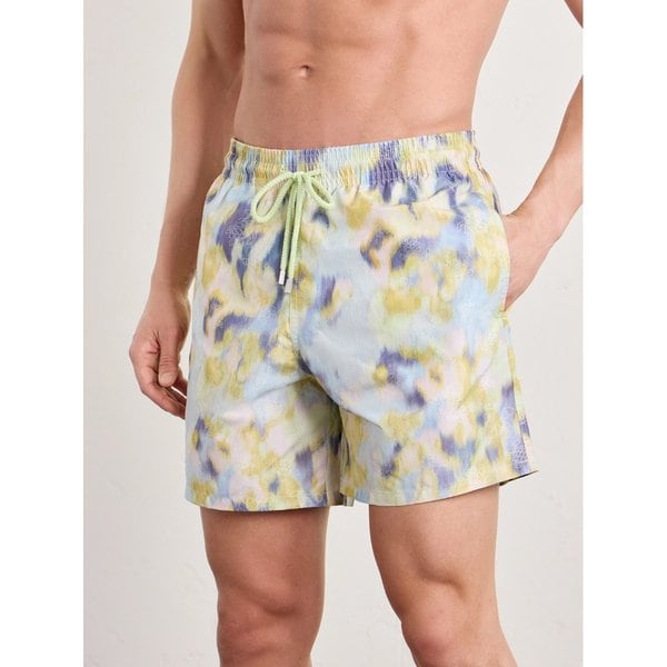 빌보콰 무피아 스트레이트 레그 미드 렝스 프린트 스윔 쇼츠 46376663163072987