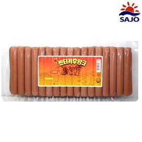 [푸른들마켓][사조] 빅켄터키후랑크S(1kg)