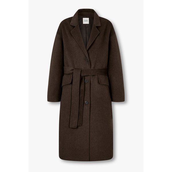 싱글 벨티드 코트 91F5411782073