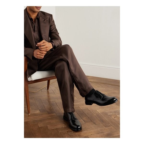 글로스 가죽 더비 슈즈 블랙 46376663162867717