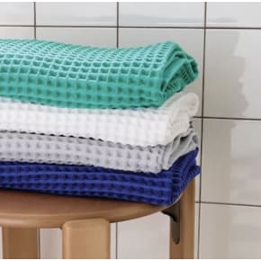 헤이 HAY Waffle Bath Towel 와플 배쓰 타월 그레이(주문 후 2~3개월 소요)