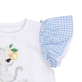 WH 블루체크 TS(Q23DBT020)