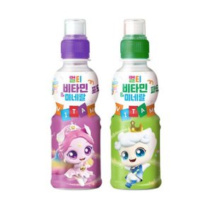 [웅진식풒] 캐치! 티니핑 멀티비타민 미네랄 200ml x 24페트 2종 중 ...