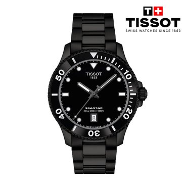 티쏘 [본사직영][NEW] 씨스타 1000 쿼츠 40mm T120.410.33.051.00