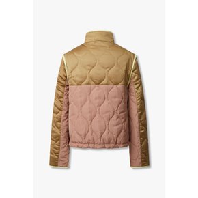 [PS PAUL SMITH] 여성 컬러 블록 퀼티드 숏 코트 5744117502000