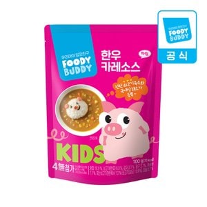 푸디버디 한우 카레소스 100g 1개