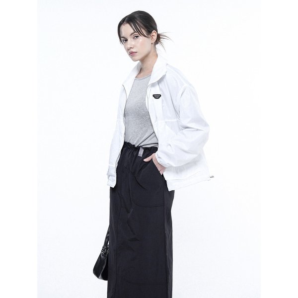 시어 글리스텐 윈드브레이커점퍼 화이트/W251OT02WH