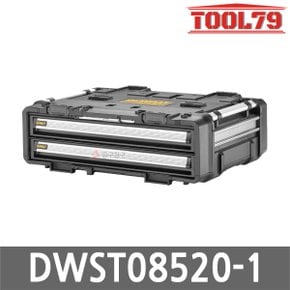DWST08520-1 터프시스템 2.0 DXL 2단 서랍 공구함 허용중량 25kg 칸막이포함 공구박스 툴
