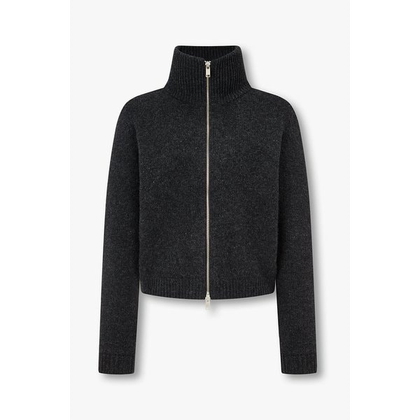 하이넥 집업 니트 아우터 IA15446040169