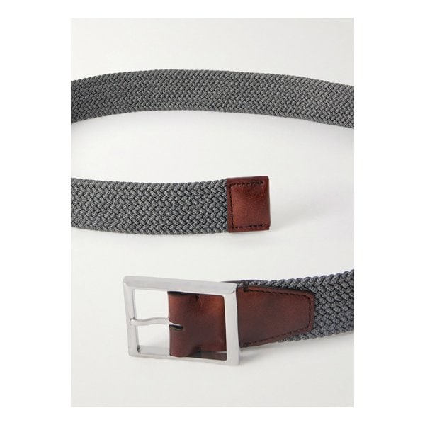 3.5cm 가죽 트리밍 우븐 엘라스틱 벨트 46376663162952690