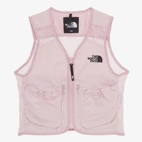 [노스페이스 공식] NV5VR33A 여성 기어메쉬 베스트_PALE PINK