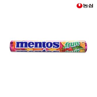  농심 멘토스 과일맛 후르츠맛 37.5g*24개