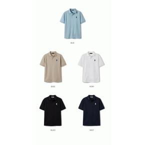 WHOAU 공용 스티브 카라 티셔츠 Steve Collar TShirt