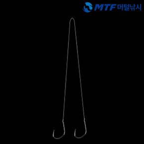 바라사 중층내림 묶음바늘 2본 카드 민물 낚시바늘
