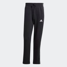 매장정품 아디다스 ADIDAS Mens 에센셜 3S 오픈헴 플리스 팬츠 IB4039 1648820