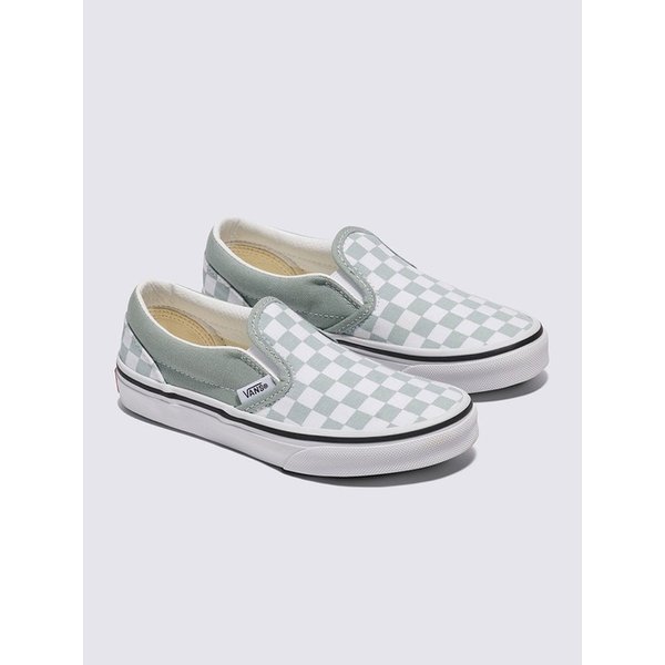 [반스 공식] 키즈 컬러 띠어리 체커보드 Classic Slip-On 클래식 슬립온 / VN000D0JEPO1