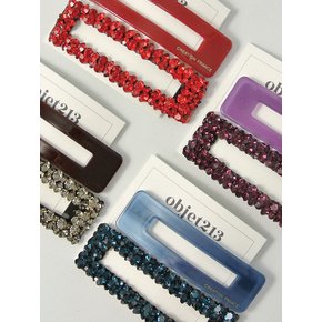 윈도우 헤어 클립 & 크리스탈 세트 Window Hair Clip & Crystal Hair Clip Set
