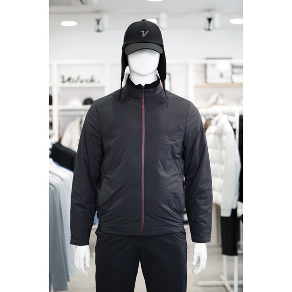 [여주점] 골프웨어 남성 골프 로고 제직 튜브 구스 다운 스윙 점퍼 WOA03