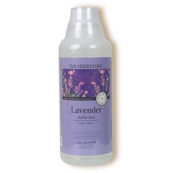확대된 대표 HS 더허브스토리 버블바스 1000ml 라벤더 009649