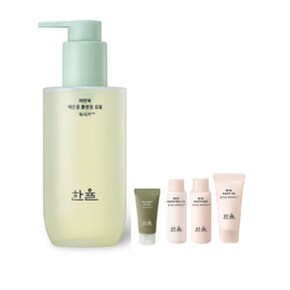 어린쑥 매끈결 클렌징 오일200ml+3종여행용키트