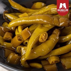 새콤달콤 밥반찬 간장고추 장아찌 1kg x 2개