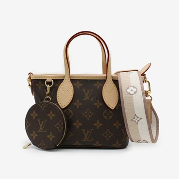 LOUIS VUITTON [국내/당일] 루이비통 네버풀 BB 토트백 모노그램 브라운 M46705