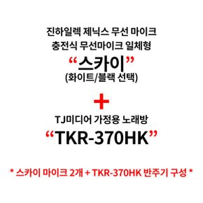 태진 TKR-370HK 가정용 반주기 + 진하일렉 제닉스 SKY 무선마이크