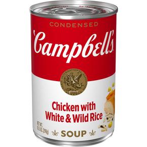 [해외직구] Campbells 캠벨스 농축 치킨 화이트 화일드 라이스 스프 298g 4팩