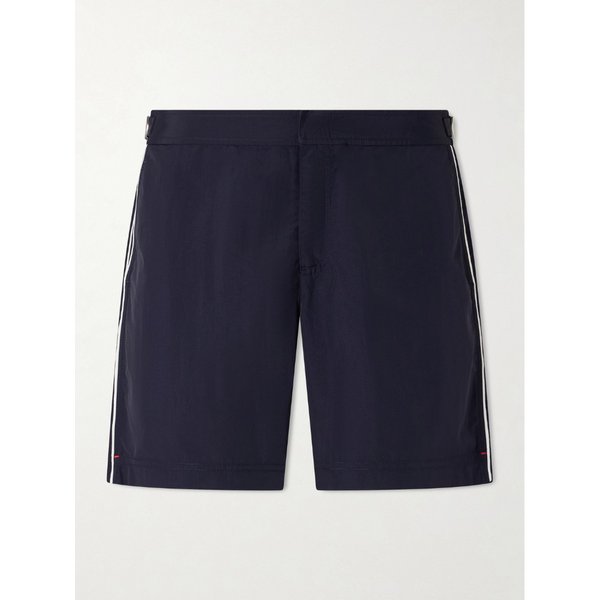 불독 스트레이트 레그 미드 렝스 파이프 스윔 쇼츠 46376663163008244