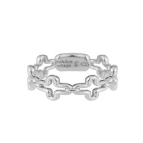 HUG PATTERN RING_SILVER