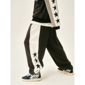 Grand prix star oversize sweatpants_charcoal