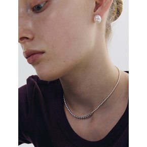 Lightline Pearl Necklace 2mm
