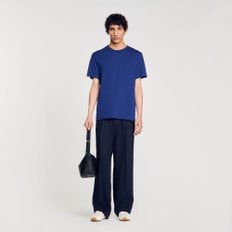 [SANDRO HOMME] 로고 코튼 티셔츠 SH25S3MRR0435