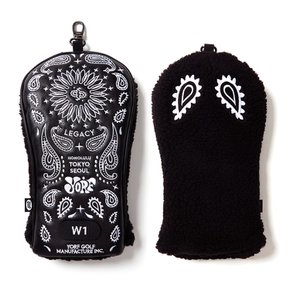 [정품] 욜프 페이즐리 블랙 헤드커버  YORF PAISLEY BLACK HEAD COVER