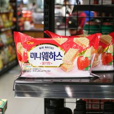 미니웨하스 딸기맛 80g (10개)