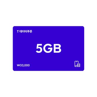 SKT T 데이터쿠폰 5GB