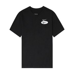 NSW 에센셜플러스 코어1 반팔티 블랙 남성 남자 스포츠 반팔 티셔츠 면티 DM6341-010