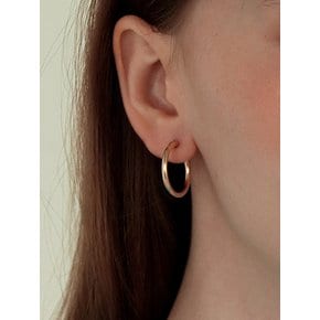 14K GOLDFILLED RING EARRING