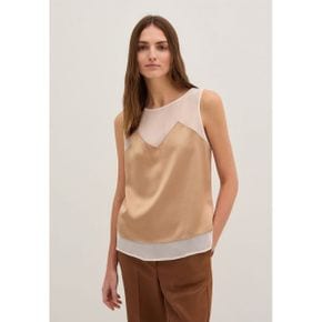 4640849 Stefanel WITH GEORGETTE - Blouse beige