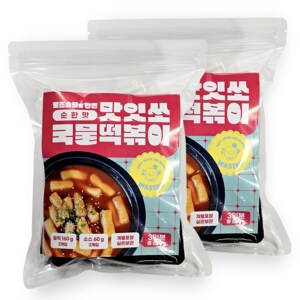 맛잇쏘 실온보관 국물떡볶이 개별포장 6인분(3인분x2팩)