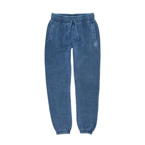 에시드 워시 Emb 조거팬츠 Denim Wash