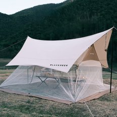 BLACKDEER 블랙디어 캠핑 야외 대형 천막 모기장 텐트 5-8인용 스크린하우스 해충방지