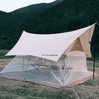 아마존 BLACKDEER 블랙디어 캠핑 야외 대형 천막 모기장 텐트 5-8인용 스크린하우스 해충방지
