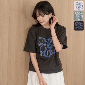 라뮤드 프린팅 반팔 티셔츠