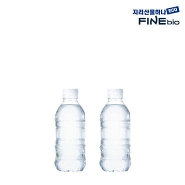  지리산 물하나 ECO 무라벨 생수 330ml 40병