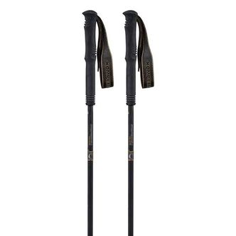  독일 컴퍼델 등산스틱 Komperdell Carbon FXP Trail Foldable Padded Running Poles 블랙 / Acce