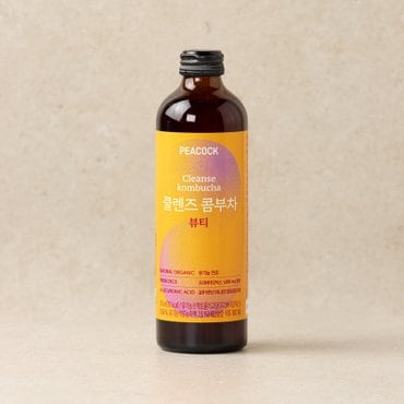 피코크 유기농 클렌즈 콤부차 뷰티 (석류) 315ml