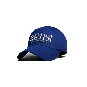 Slogon logo ball cap - Blue