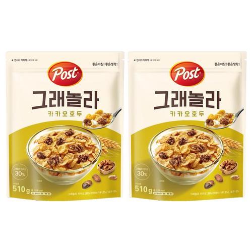 포스트 그래놀라 카카오호두 510G X2(1)